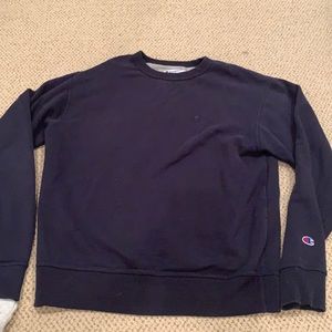 Dark navy champion sweatshirt